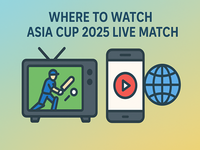 Where to Watch Asia Cup 2025 Live Match