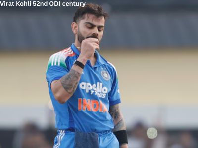 Virat Kohli come back and make another record for 52 centuries in ODI cricket