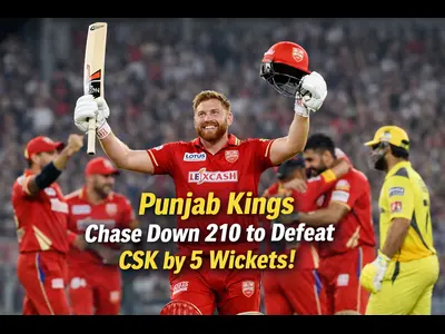 Punjab Kings Chase Down 210 to Defeat CSK by 5 Wickets in Chennai Thriller
